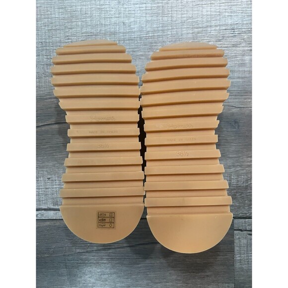 NIB Homers Olimpia Lace Up Mid Top Hand Crafted Sneakers Size 36.5 Reg. $468 - Picture 7 of 12